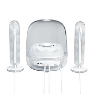 Harman Kardon SoundSticks 5, 2.1, baltos - Belaidės kolonėlės