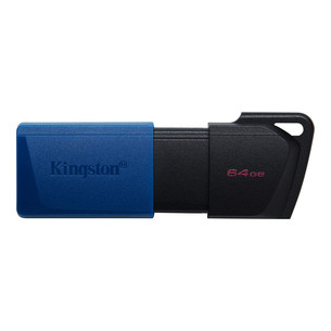 Kingston DataTraveler Exodia M, 64 GB, mėlyna - USB atmintinė