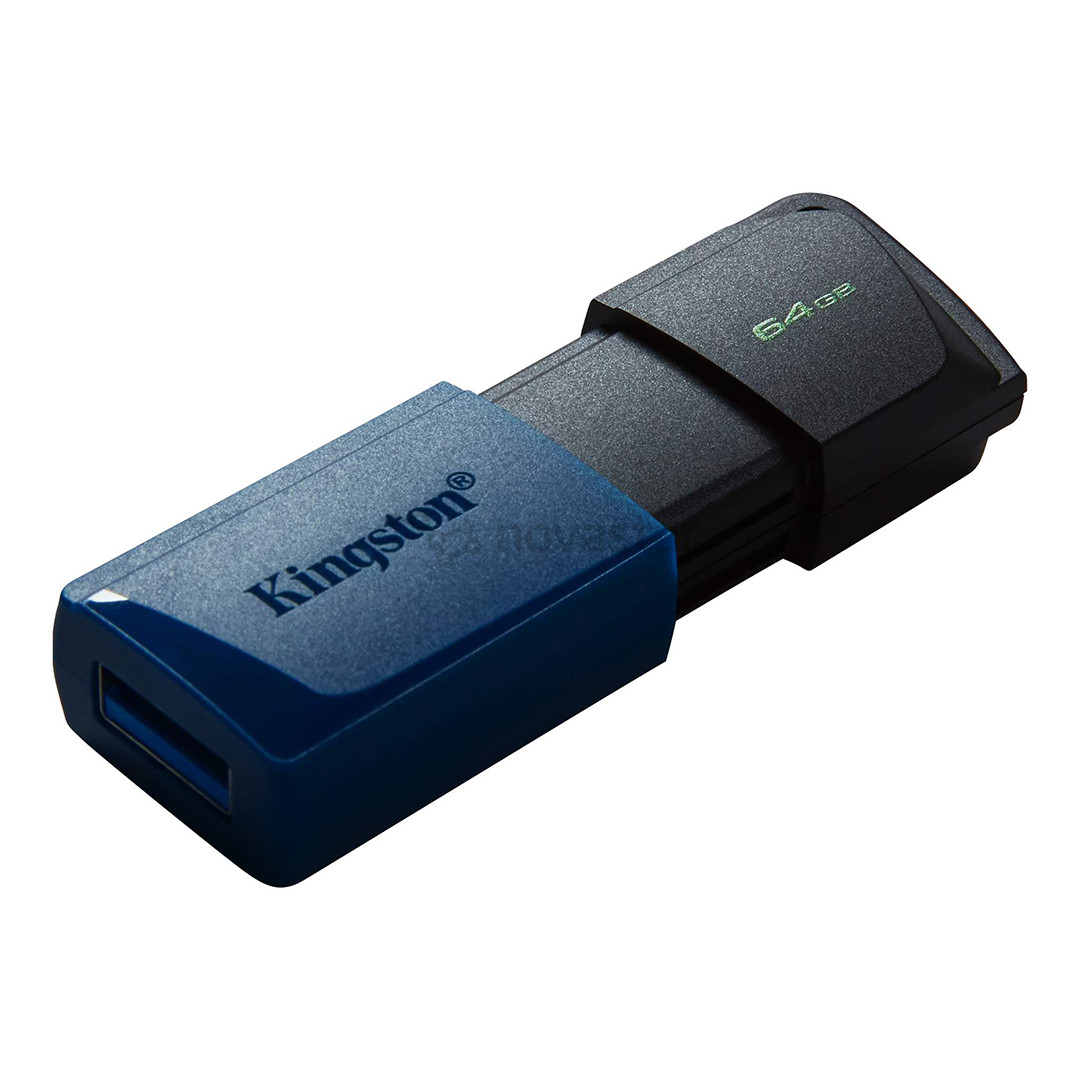 Kingston DataTraveler Exodia M, 64 GB, mėlyna - USB atmintinė