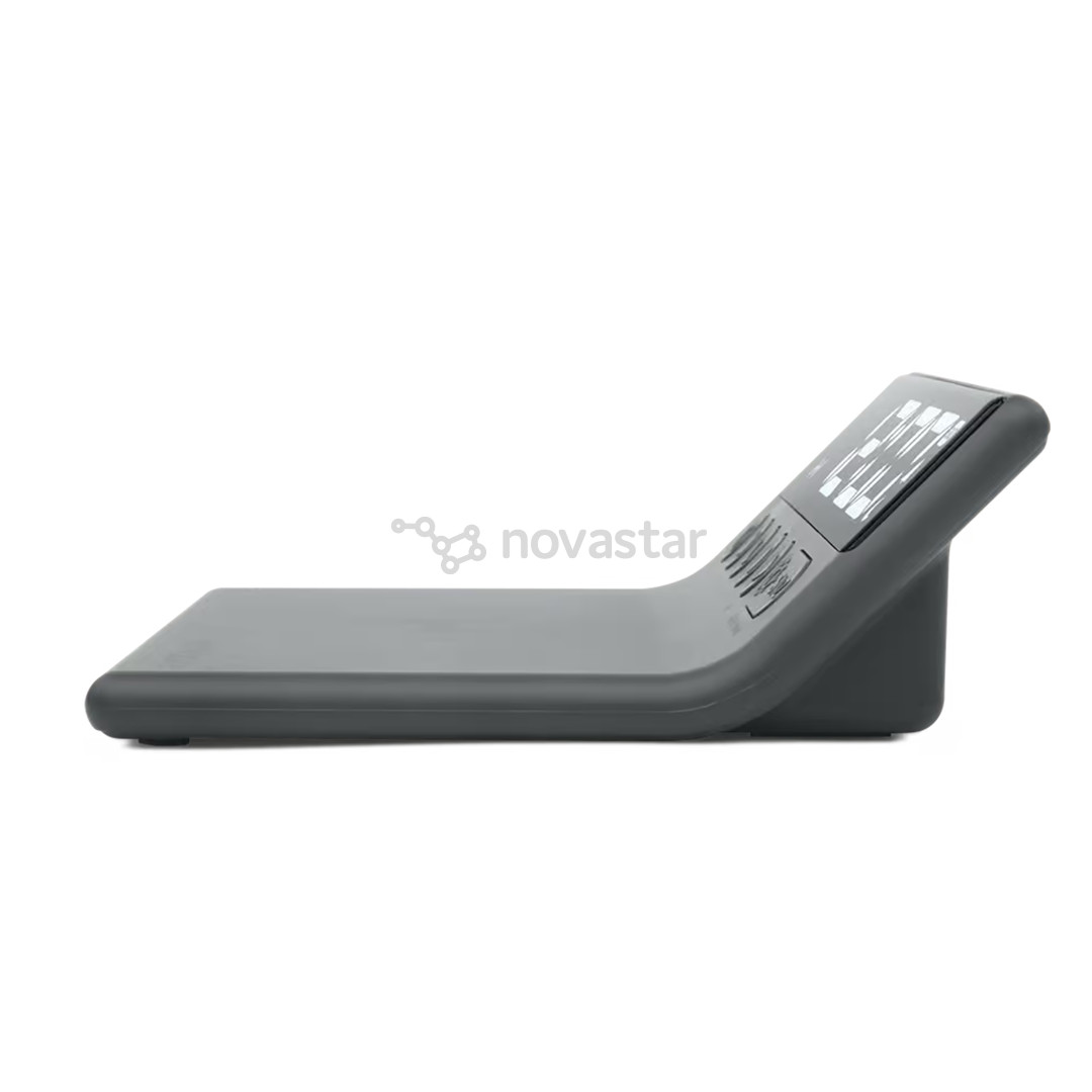 Muse M-168 WI, black - Wireless charger with alarm clock