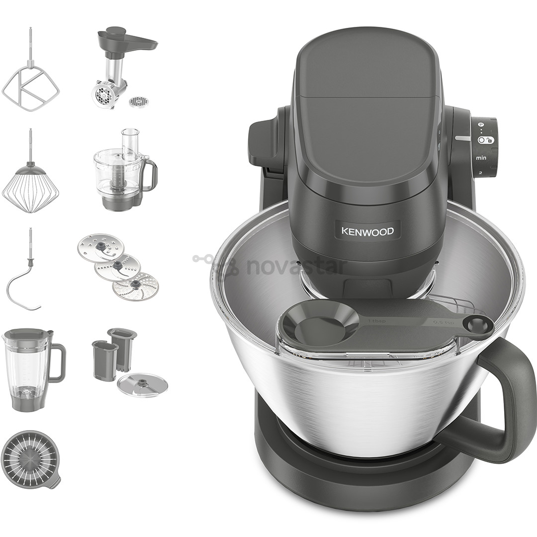 Kenwood Multi Tasker, 1000 W, juodas - Virtuvinis kombainas