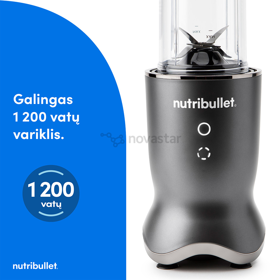 Nutribullet Ultra, 1200 W, pilkas - Trintuvas