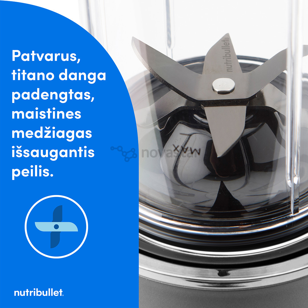 Nutribullet Ultra, 1200 W, pilkas - Trintuvas