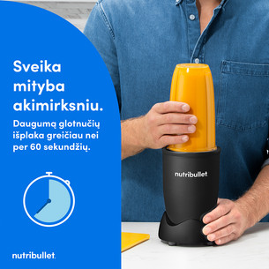 Nutribullet Pro, 900 Вт, 0,95 л, серебристый - Блендер