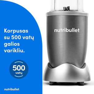 Nutribullet Original, 500 Вт, 0,71 л, серый - Блендер