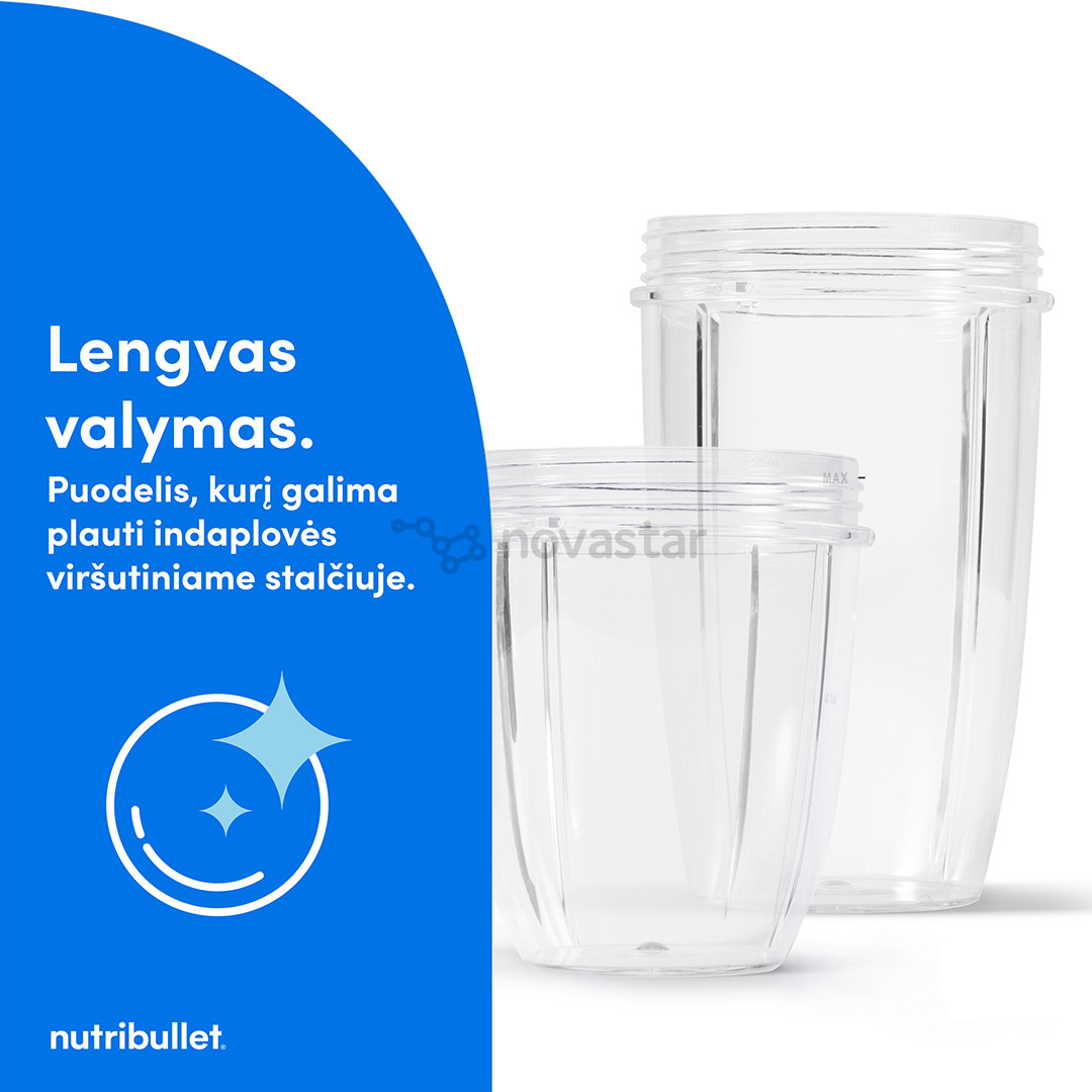 Nutribullet Original, 500 Вт, 0,71 л, серый - Блендер