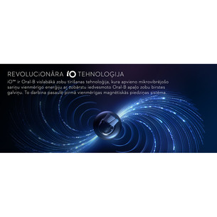 Braun Oral-B iO 10, Gold Edition, juodas/aukso spalvos - Elektrinis dantų šepetėlis