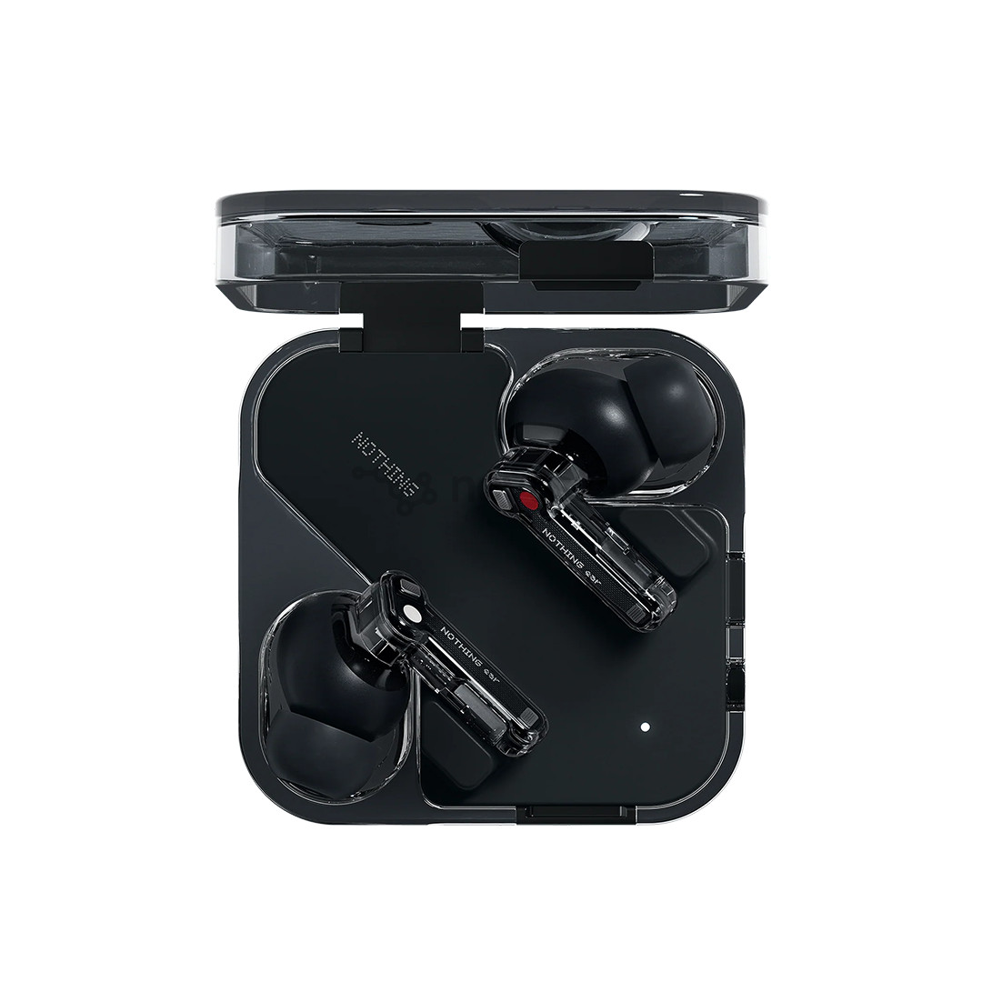 Nothing Ear, juodos - Belaidės ausinės