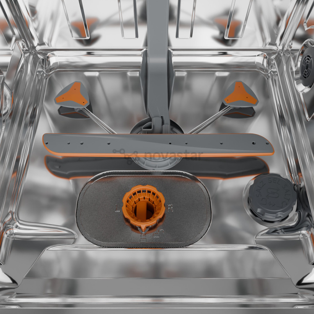 Gorenje G600, 16 place settings, width 59.9 cm, silver - Free standing dishwasher