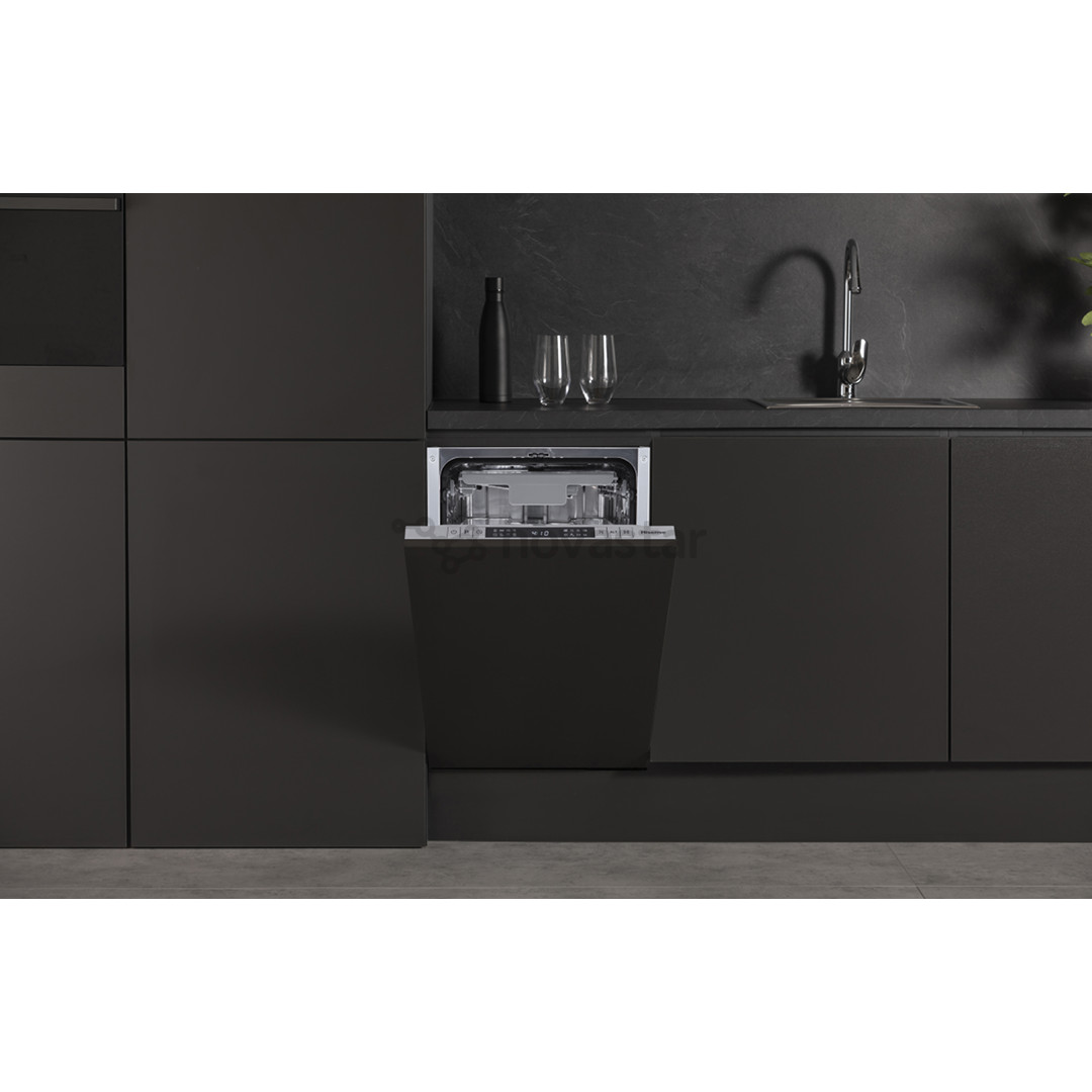 Hisense Hi4, 11 komplektų talpa, plotis 44,8 cm - Įmontuojama indaplovė