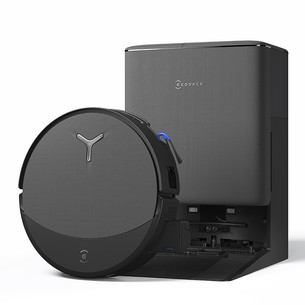 Ecovacs Deebot T90 Pro Omni, wet & dry, juodas - Dulkių siurblys robotas DEEBOTT90-DEX95/4827