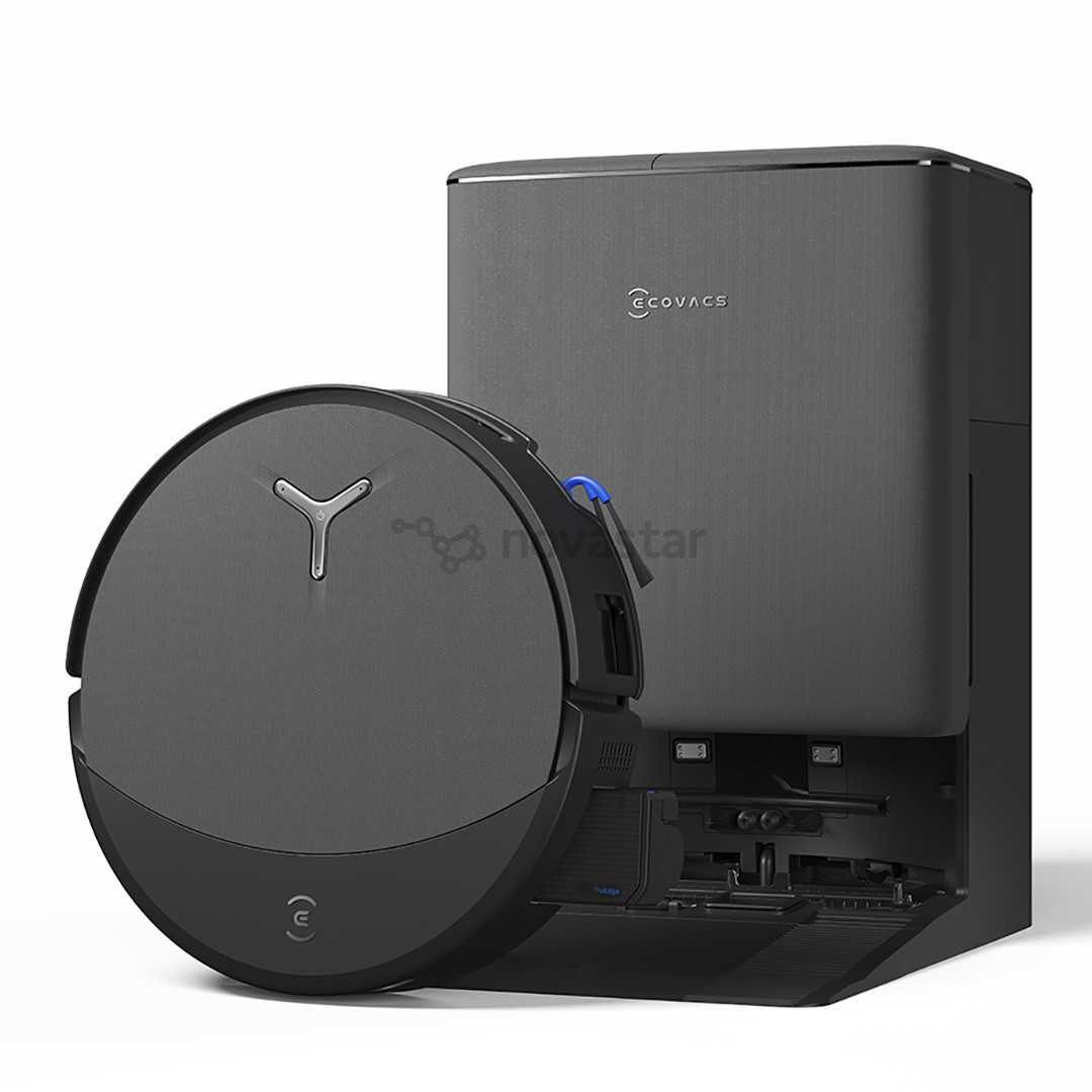Ecovacs Deebot T90 Pro Omni, wet & dry, juodas - Dulkių siurblys robotas