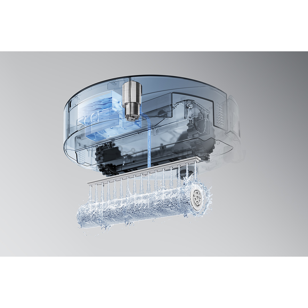 Ecovacs Deebot T90 Pro Omni, wet & dry, juodas - Dulkių siurblys robotas