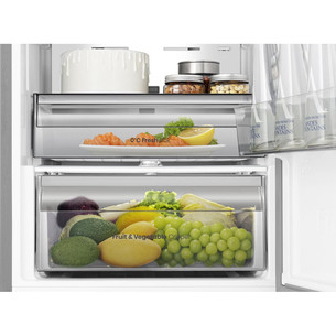 Hisense Hi3, Total No Frost, 330 L, aukštis 186 cm, nerūdijančio plieno - Šaldytuvas