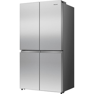 Hisense, Total No Frost, 647 L, aukštis 179 cm, pilkas - SBS Šaldytuvas