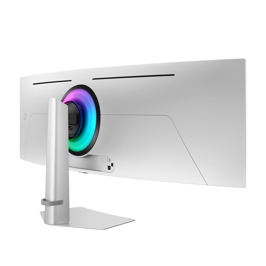 Samsung Odyssey OLED G9 G93SD, 49'', Dual QHD, OLED, 240 Гц, изогнутый, серебристый - Монитор
