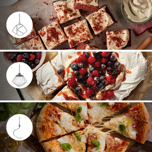 Kenwood Multi Tasker, 1000 Вт, серый - Кухонный комбайн