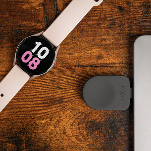 Fixed USB-C Charging Adapter, Samsung Galaxy Watch, juodas - Įkroviklis