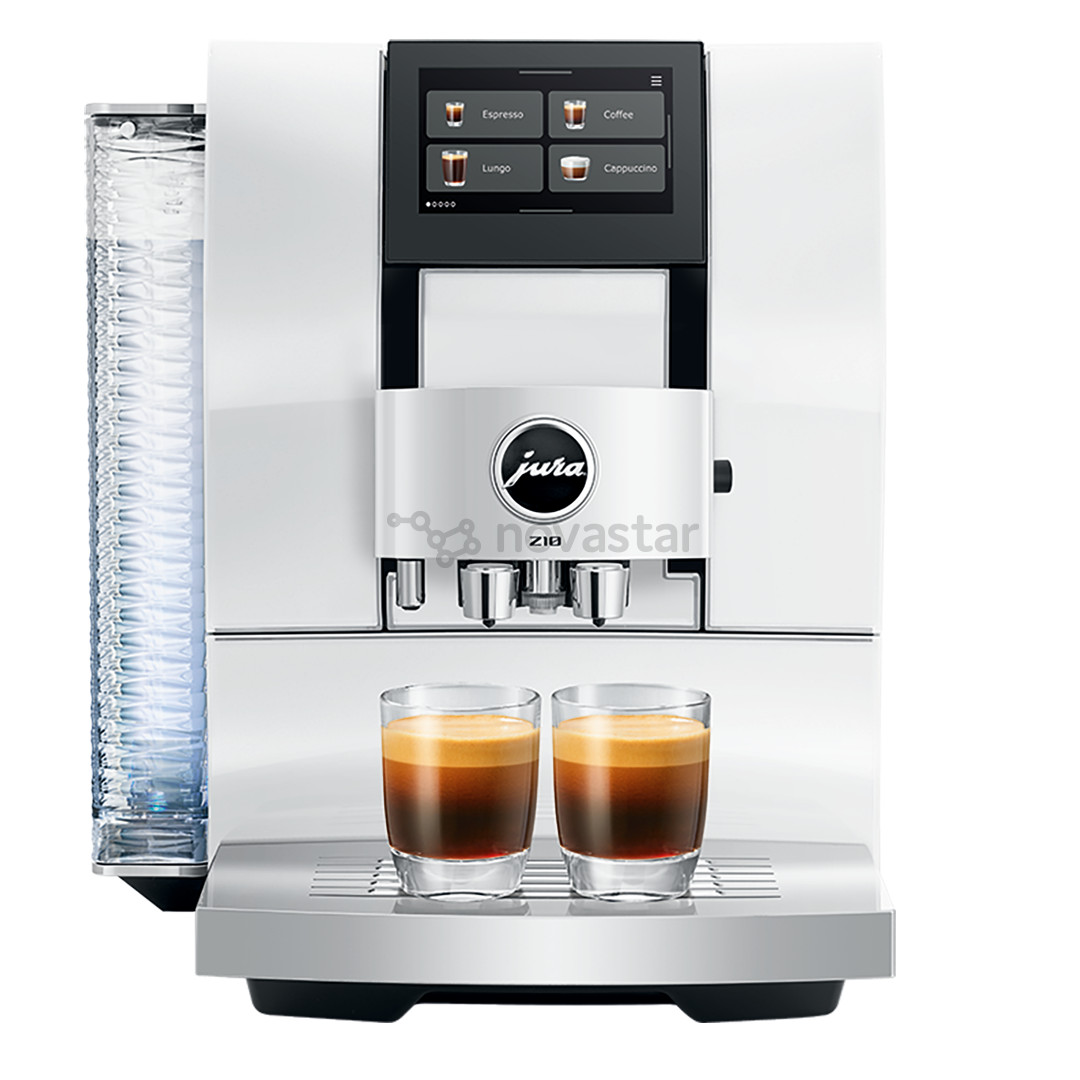 JURA Z10 Aluminium White (EB), baltas - Kavos aparatas