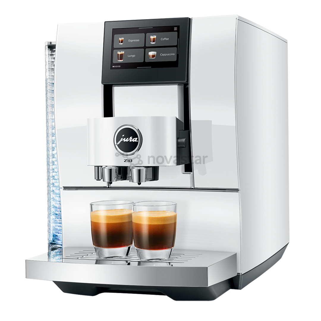 JURA Z10 Aluminium White (EB), baltas - Kavos aparatas