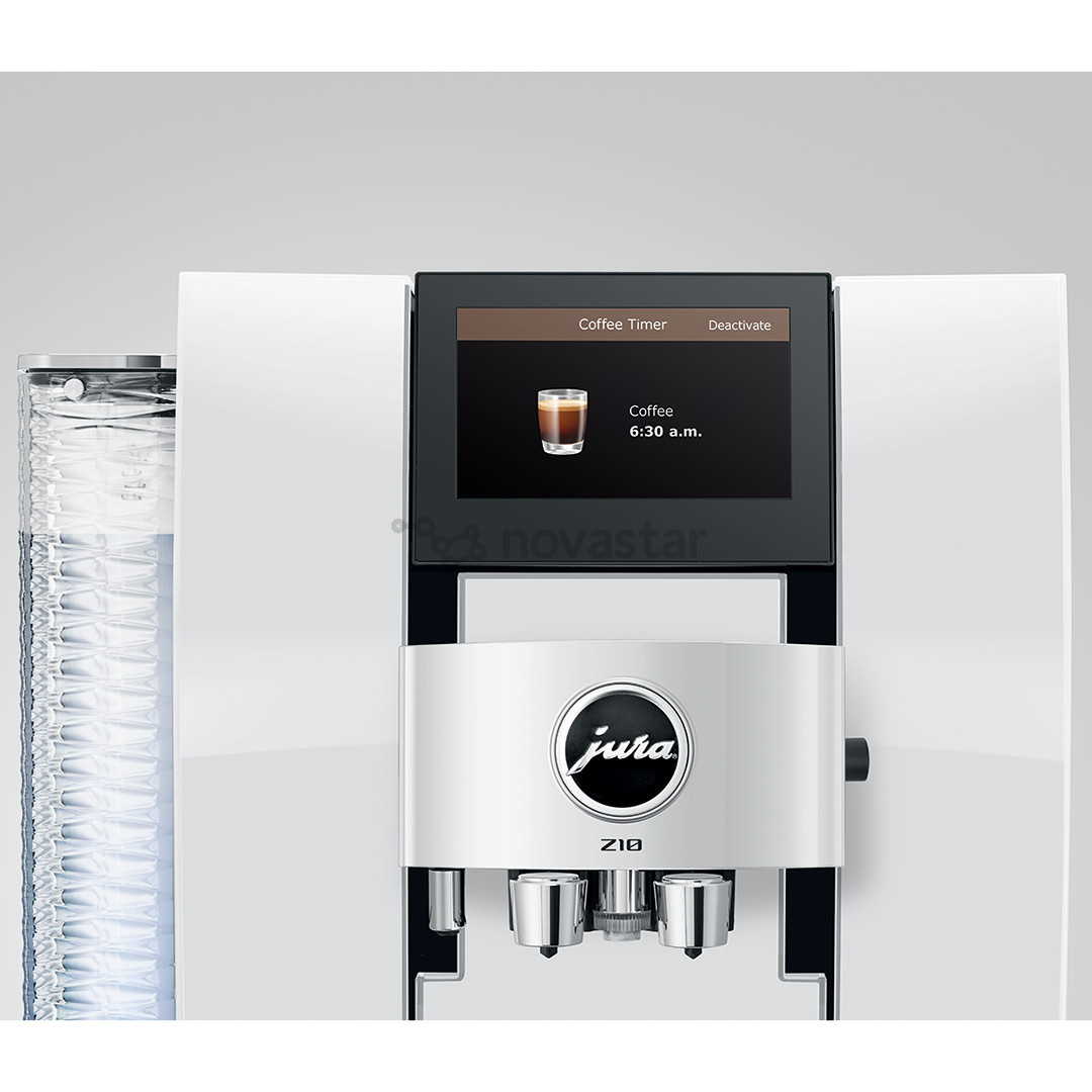JURA Z10 Aluminium White (EB), baltas - Kavos aparatas