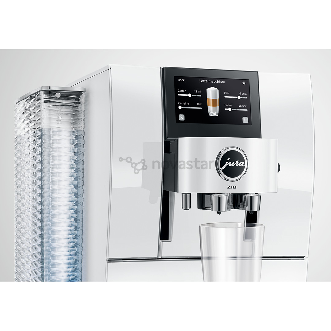 JURA Z10 Aluminium White (EB), baltas - Kavos aparatas