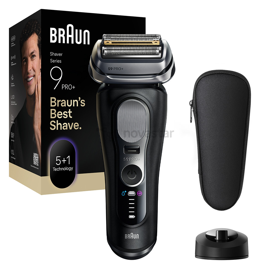 Braun Series 9 Pro+, Wet & Dry, black - Shaver