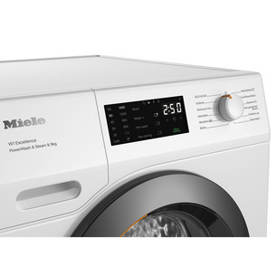 Miele W1 Excellence PowerWash & Steam, 9 кг, глубина 63,6 см, 1400 об/мин - Стиральная машина с передней загрузкой