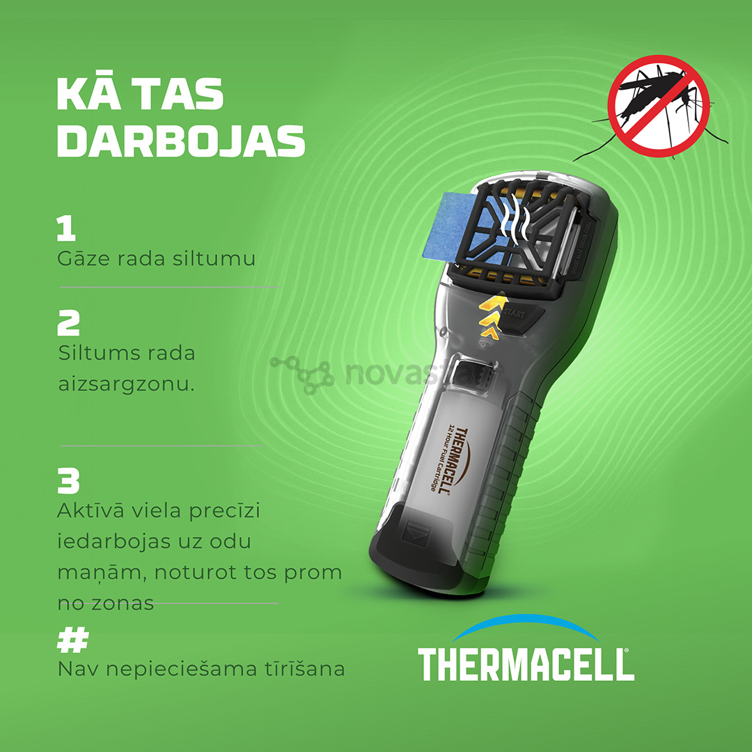 Thermacell MR300, black - Portable mosquito repeller