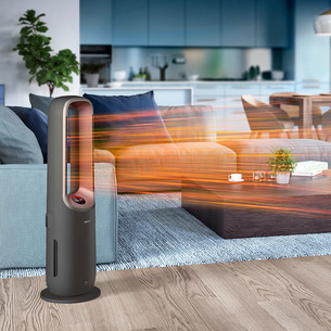 Philips Air Performer 9000 Series, 4 viename, 2200 W, pilkas – Oro valytuvas, ventiliatorius, šildytuvas ir drėkintuvas