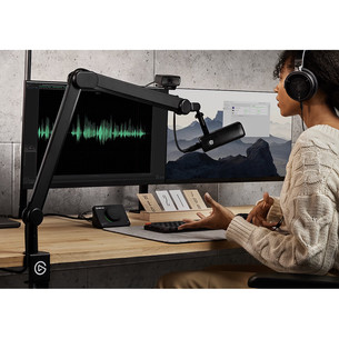 Elgato Wave XLR MK.2, черный - Встроенный микрофонный интерфейс