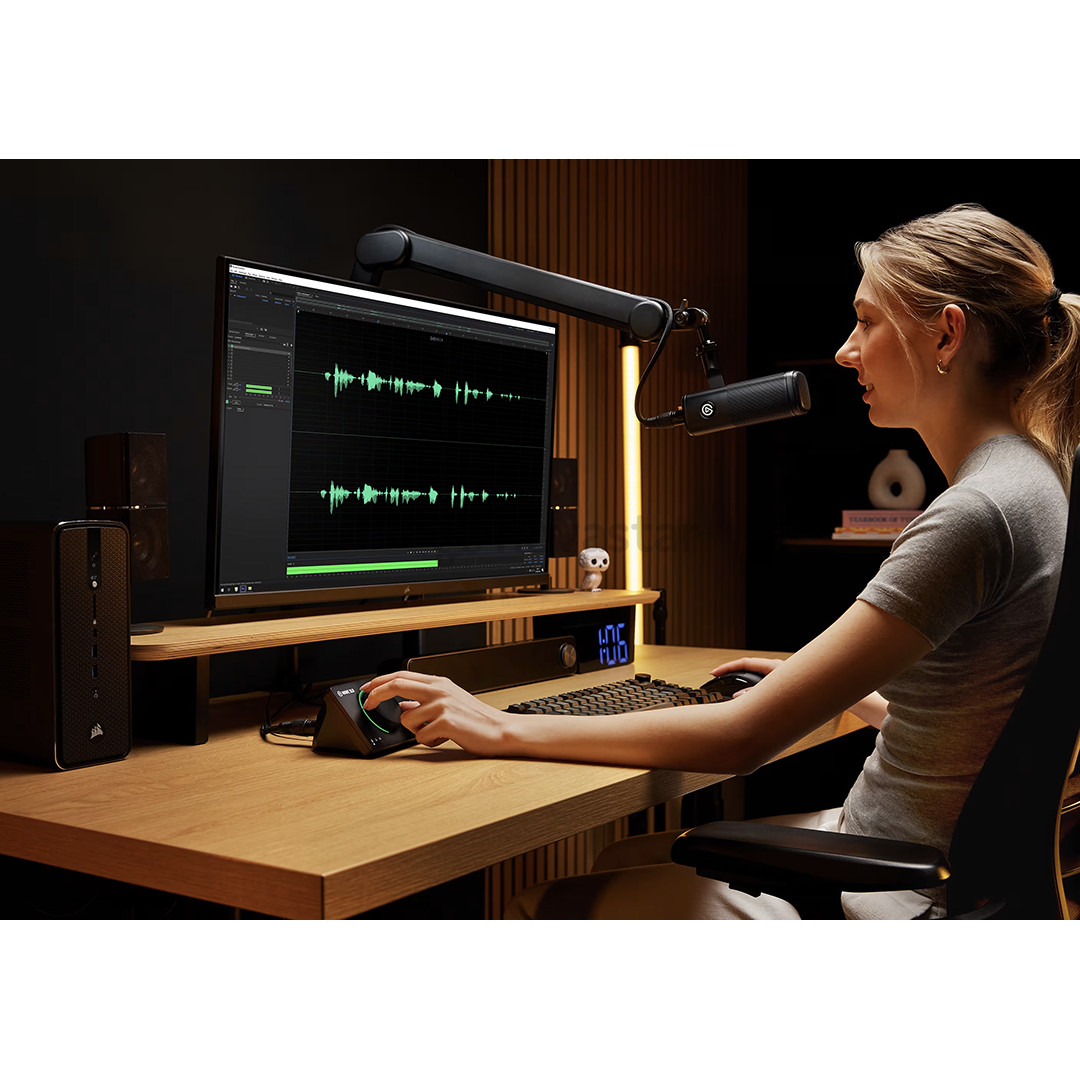 Elgato Wave XLR MK.2, черный - Встроенный микрофонный интерфейс
