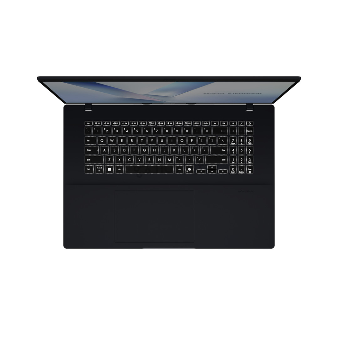 Asus Vivobook 18, 18'', WUXGA, 144 Hz, Ryzen AI 7, 16 GB, 1 TB, ENG, mėlynas - Nešiojamasis kompiuteris