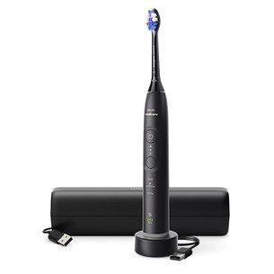 Philips Sonicare Series 6500, juodas - Elektrinis dantų šepetėlis HX7411/10