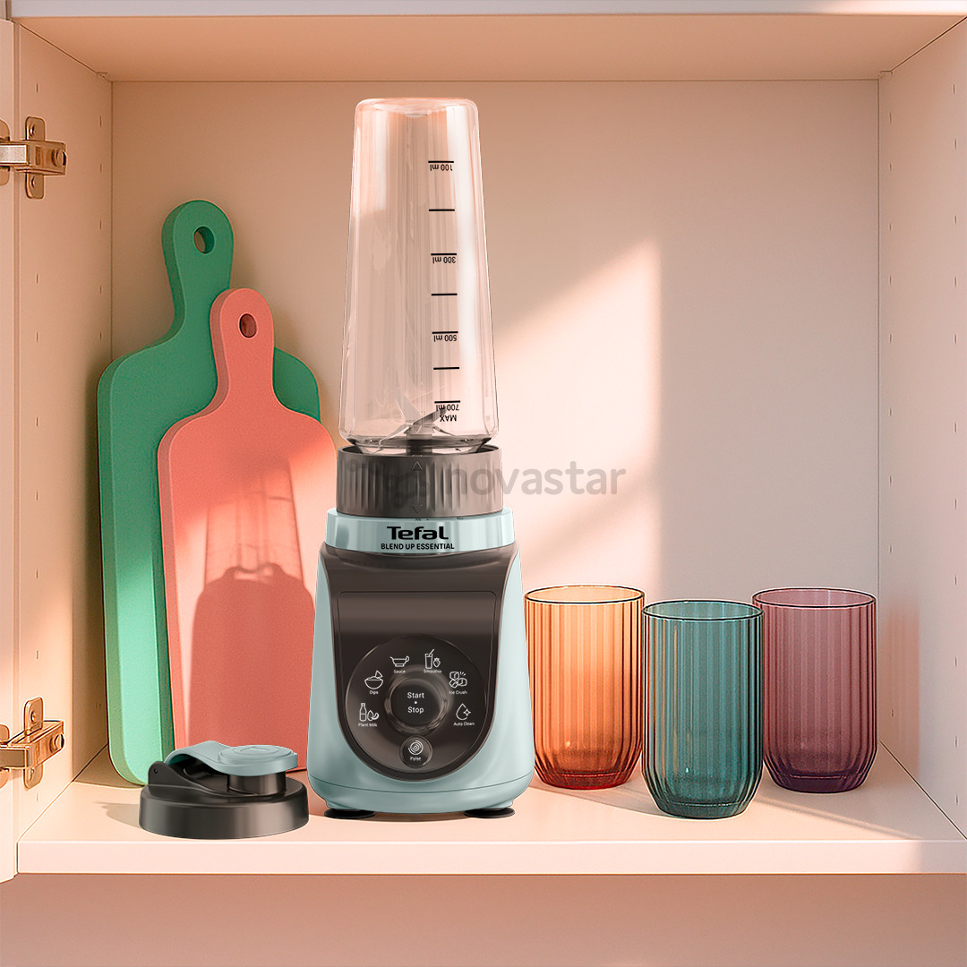 Tefal Blend Up Essential, 800 W, mėlynas - Mini trintuvas