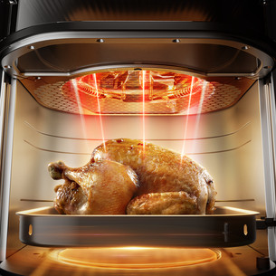 Tefal Easy Fry Infrared, 2180 W, 7 L, black - Air fryer