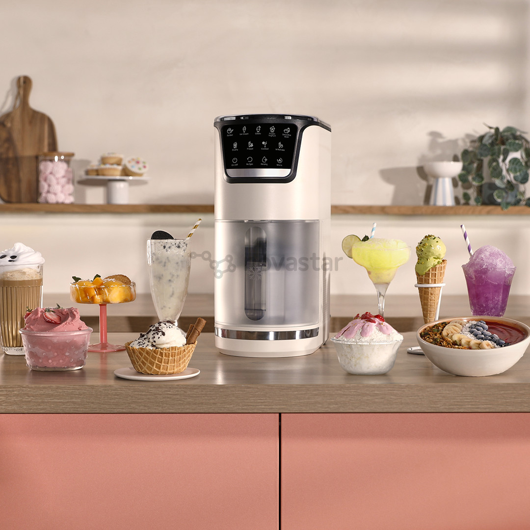 Tefal Dolci, beige - Ice cream maker