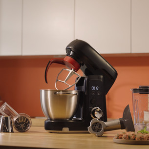 Tefal Bake Partner +, 1100 W, juodas - Virtuvinis kombainas