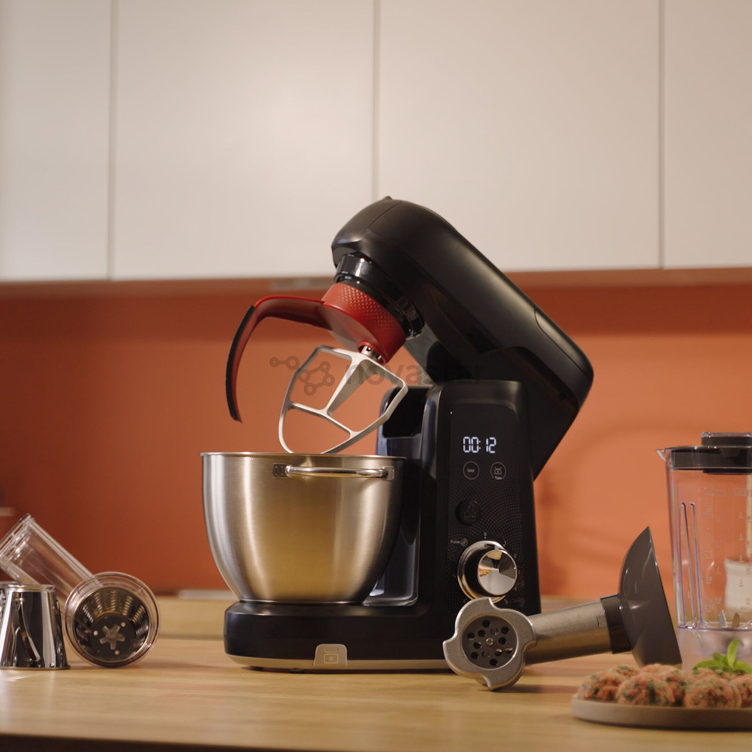 Tefal Bake Partner +, 1100 W, juodas - Virtuvinis kombainas