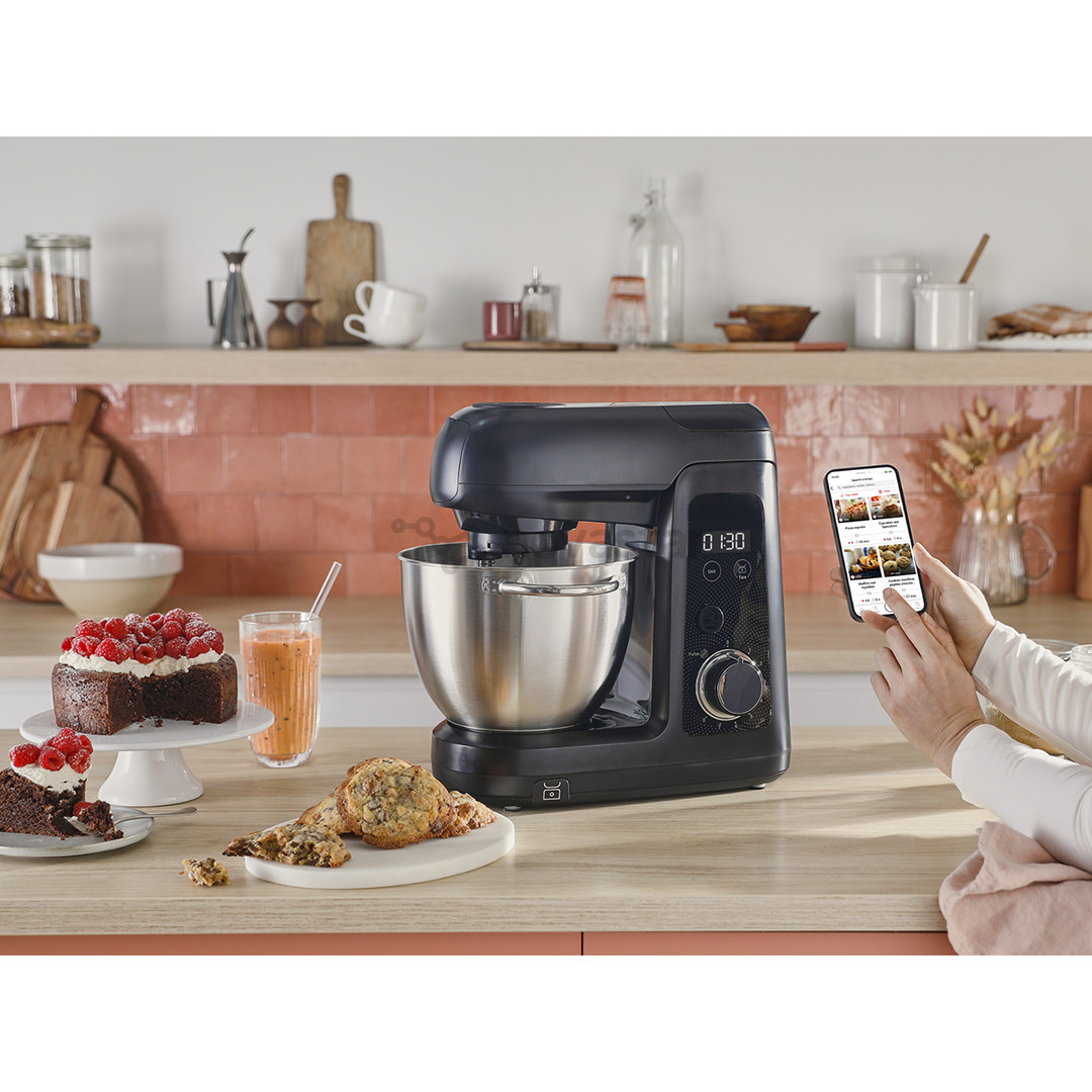 Tefal Bake Partner +, 1100 W, juodas - Virtuvinis kombainas