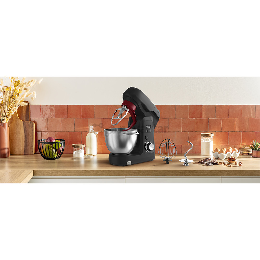 Tefal Bake Partner +, 1100 W, juodas - Virtuvinis kombainas