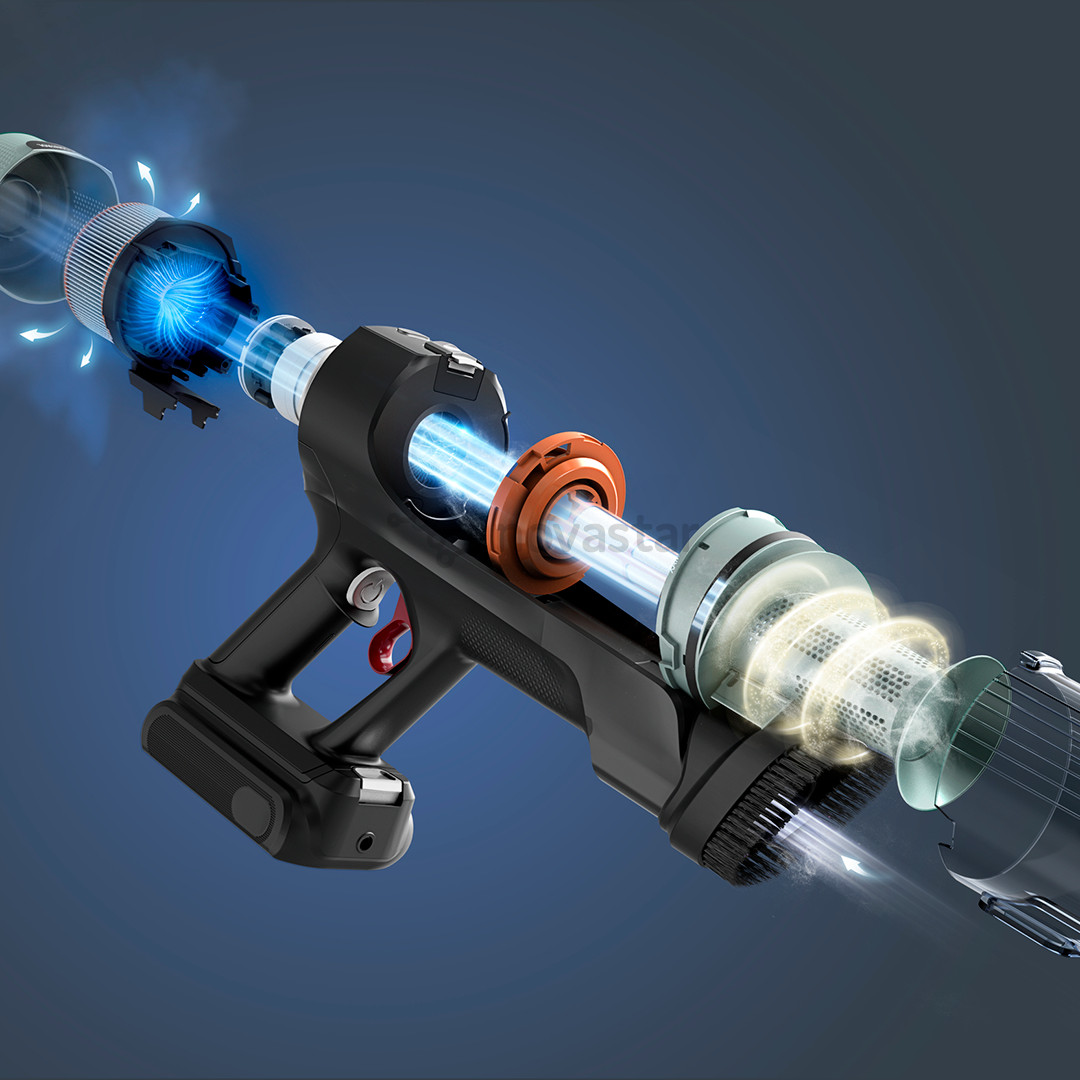Tefal X-Force Flex 10.80 Allergy, green - Cordless vacuum cleaner