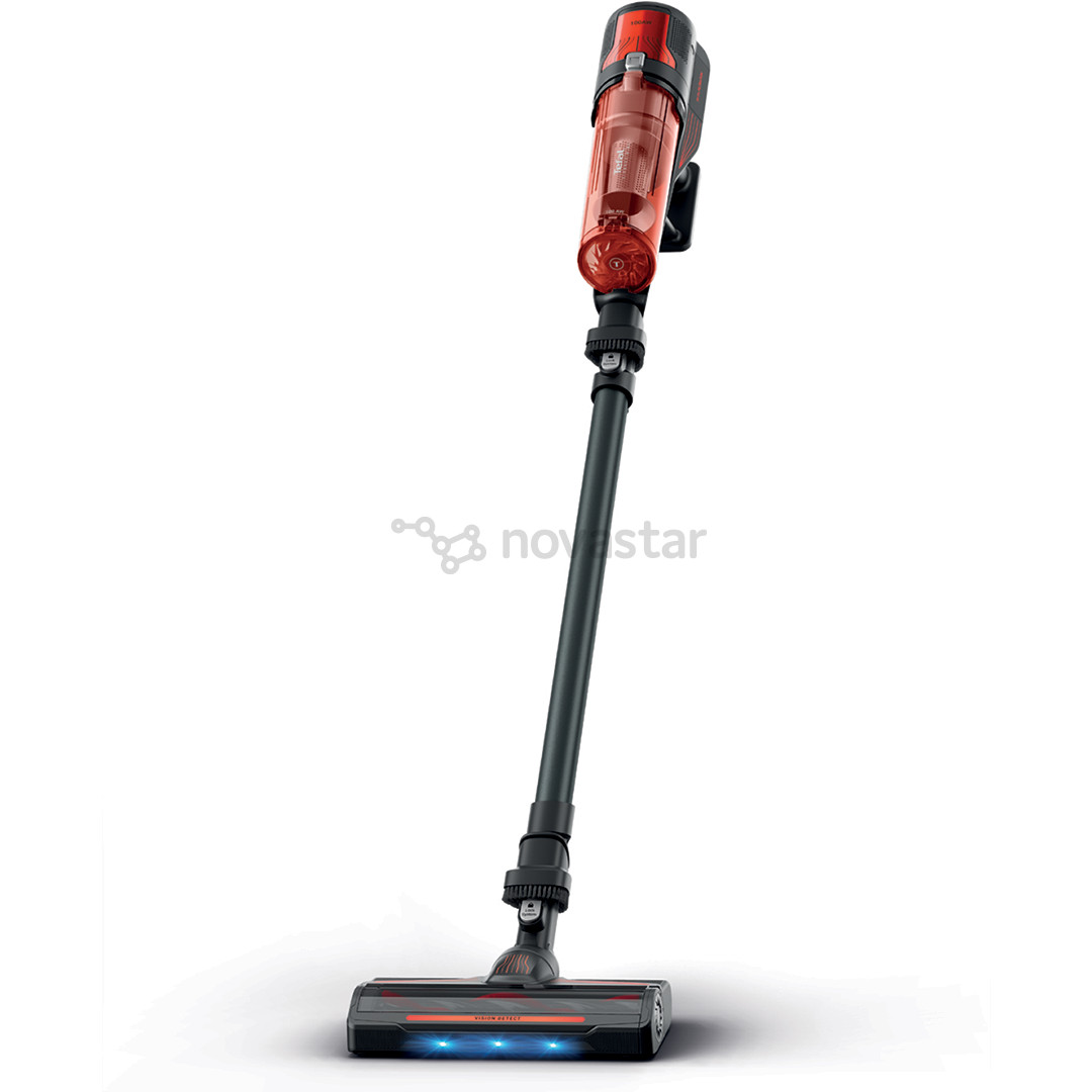 Tefal X-FORCE 8.80, raudonas/tamsiai pilkas - Belaidis dulkių siurblys