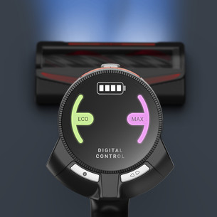 Tefal X-FORCE 8.80, raudonas/tamsiai pilkas - Belaidis dulkių siurblys