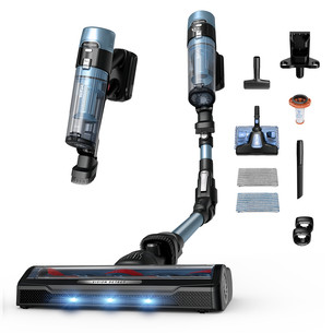 Tefal X-Force Flex 10.80 Allergy Aqua, blue - Cordless vacuum cleaner TY7AC1E0