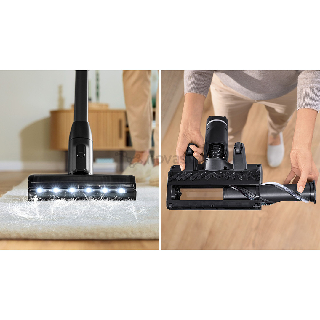 Bosch Unlimited 10 ProPower, juodas - Belaidis dulkių siurblys