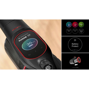 Bosch Unlimited 10 ProPower, juodas - Belaidis dulkių siurblys