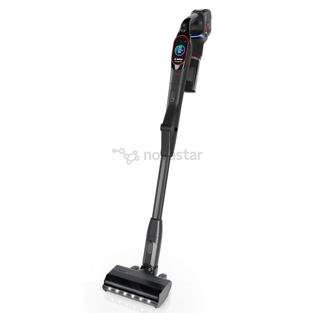 Bosch Unlimited 10 ProPower, juodas - Belaidis dulkių siurblys