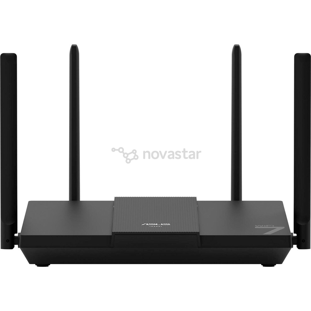 ASUS RT-BE50, Wi‑Fi 7, juodas - Wi-Fi maršrutizatorius