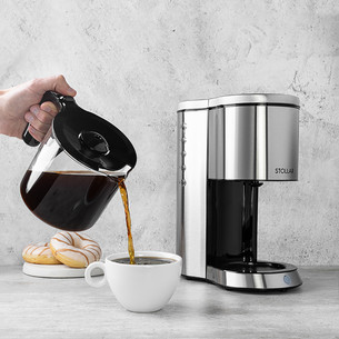 Stollar the Drip Café, water tank 1.25 L, inox - Coffee maker